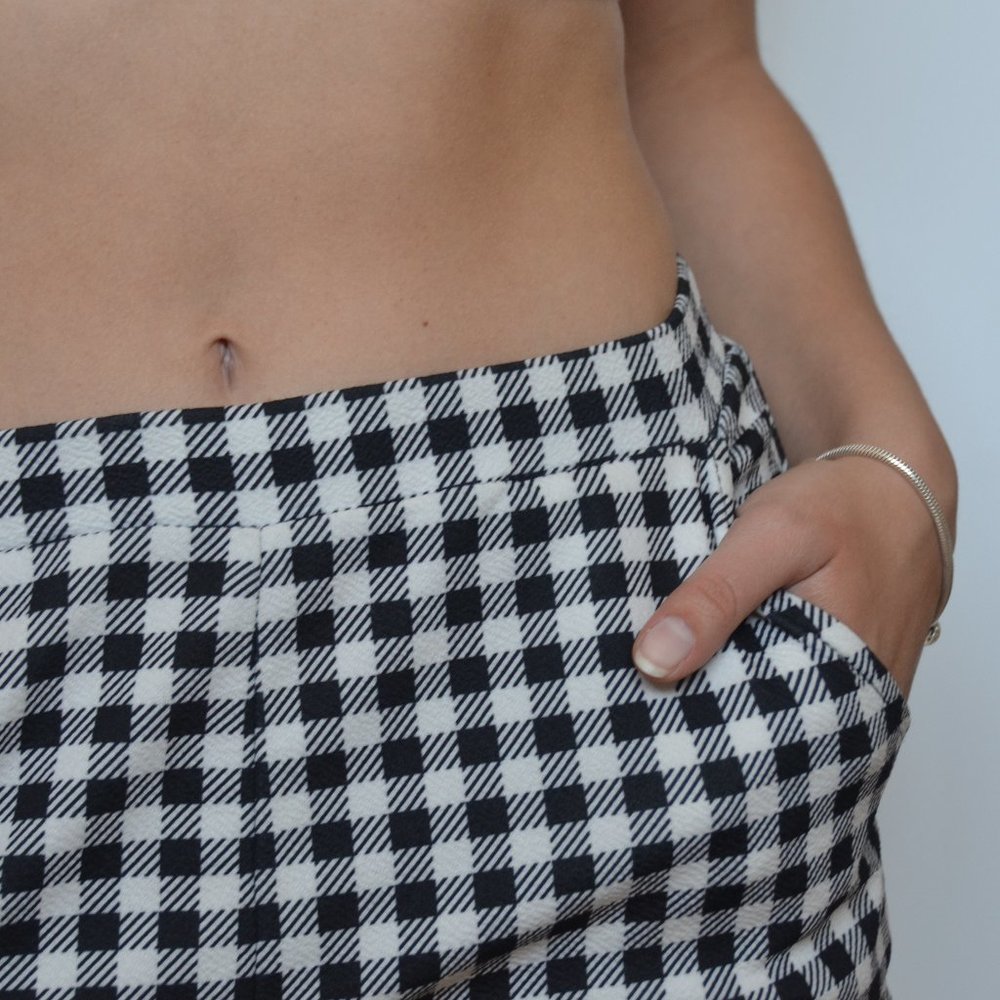 Checkered Shorts